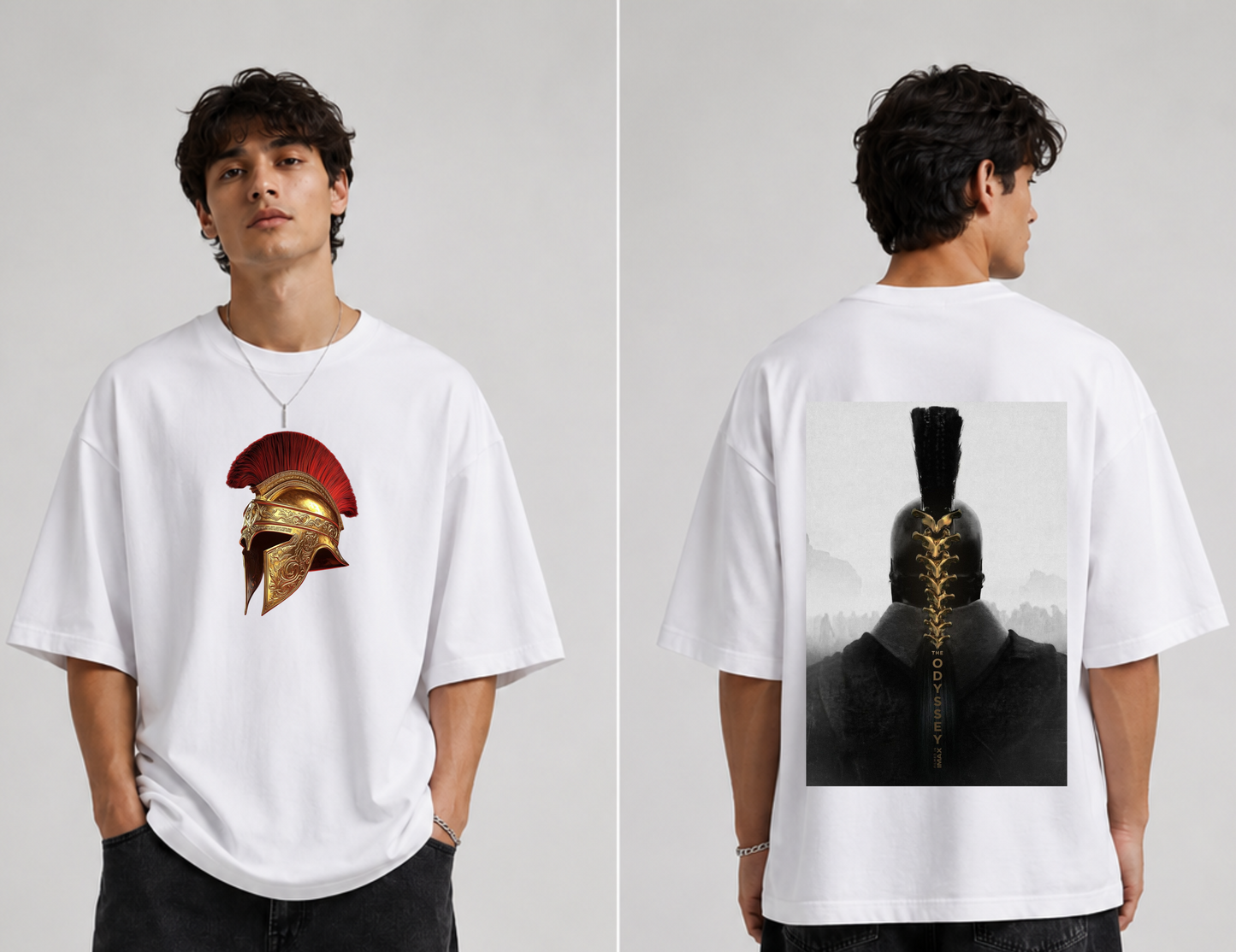 GLiTCH // Odyssey Warrior Premium Oversized T-shirt