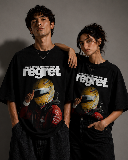 RISK > REGRET Premium Oversized T-shirt
