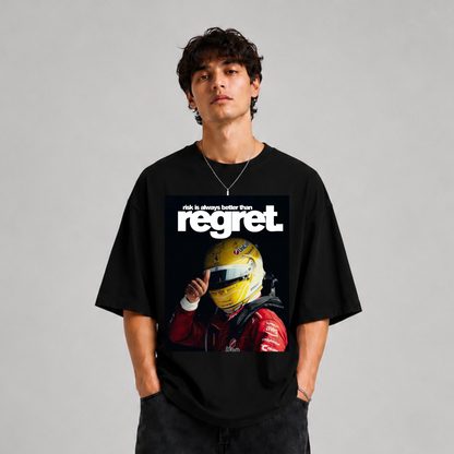 GLiTCH // No Regrets Premium Oversized T-shirt