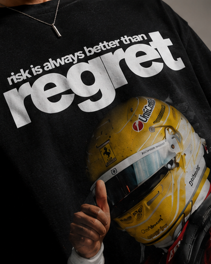 RISK > REGRET Premium Oversized T-shirt