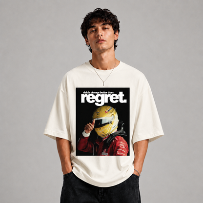 GLiTCH // No Regrets Premium Oversized T-shirt