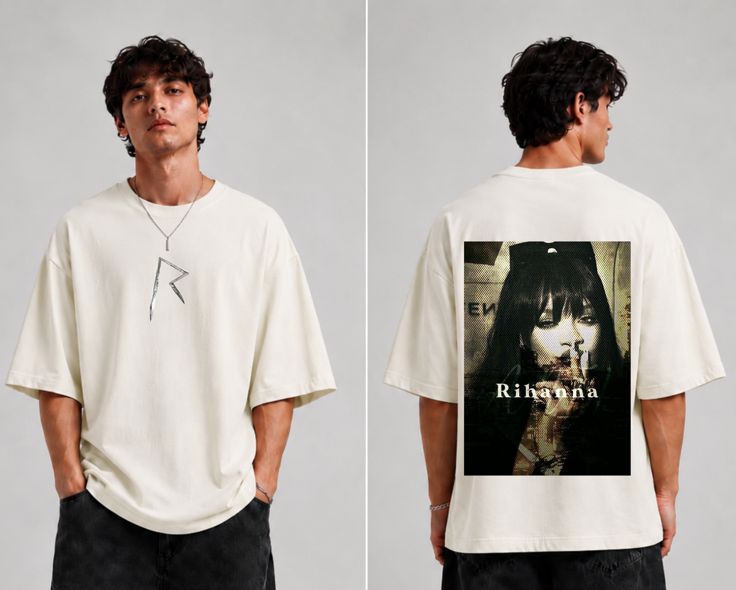 GLiTCH // The Rune Premium Oversized T-shirt // Rihanna