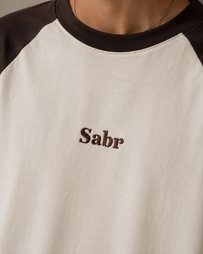 SABR — Embroidered Premium Oversized Raglan T-shirt