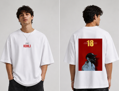GLiTCH // The Chase Premium Oversized T-Shirt | Inspired by Virat Kohli